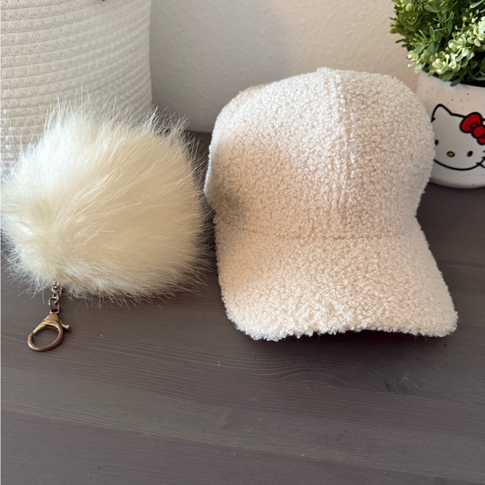 Cozy Cream Kids Cap